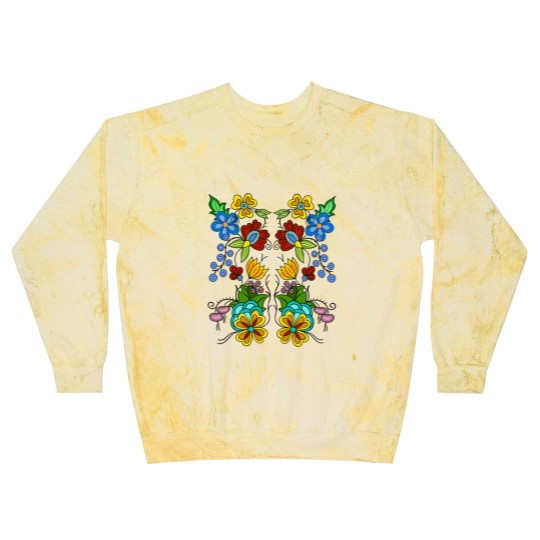 Discover Ojibwe Floral Blast Sweatshirts