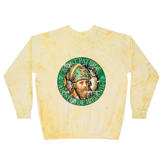 Discover Saint Patrick Apostle of Ireland distressed Blast Sweatshirts