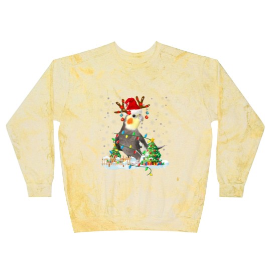 Discover Cute Cockatiel Blast Sweatshirts Christmas Cockatiel Lover Santa Cockatiel Christmas Lights