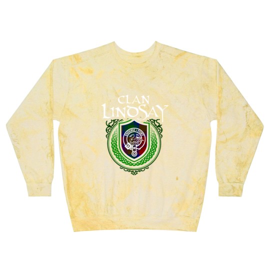 Discover Lindsay Surname Scottish Clan Tartan Crest Badge Blast Sweatshirts