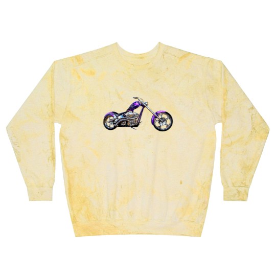 Discover Purple Chopper Motorcycle Blast Sweatshirts Blast Sweatshirts