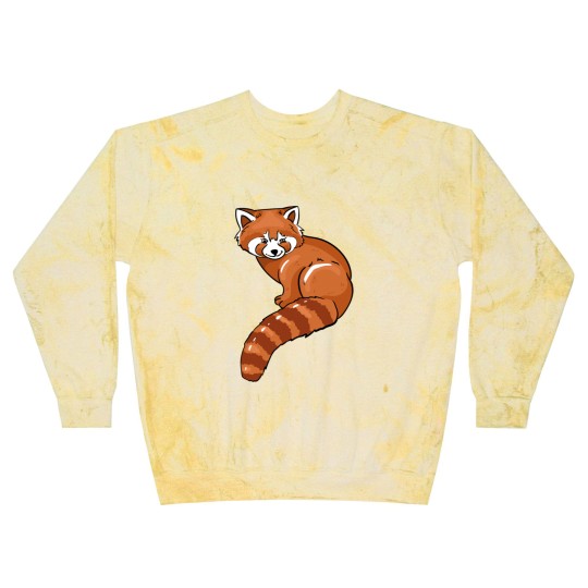 Discover Red Panda Lover Illustration Gifts Red Pandas Gift Blast Sweatshirts