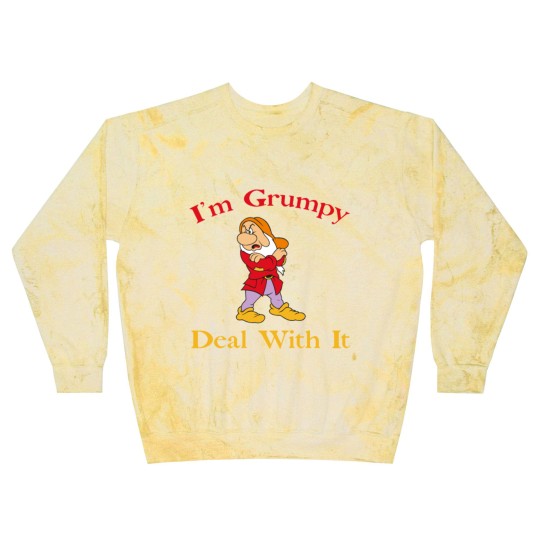 Discover I'm grumpy deal with it Blast Sweatshirts