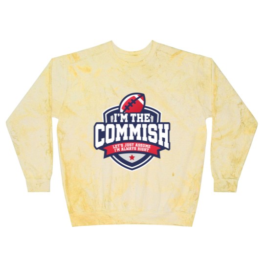 Discover 2020 Fantasy Football Commissioner Commish Always Right Blast Sweatshirts