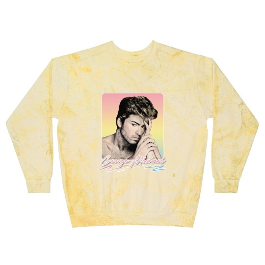 Discover George Michael // Faded Vintage Look // Original Design - George Michael - Blast Sweatshirts