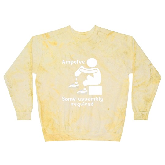 Discover Amputee Some Assembly Required Blast Sweatshirts