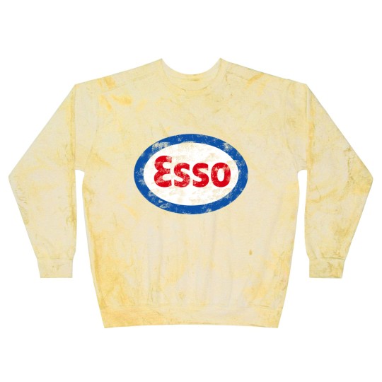 Discover Vintage distressed Esso logo - Auto Racing - Blast Sweatshirts
