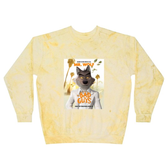 Discover Mr Wolf Bad Guys Classic Blast Sweatshirts