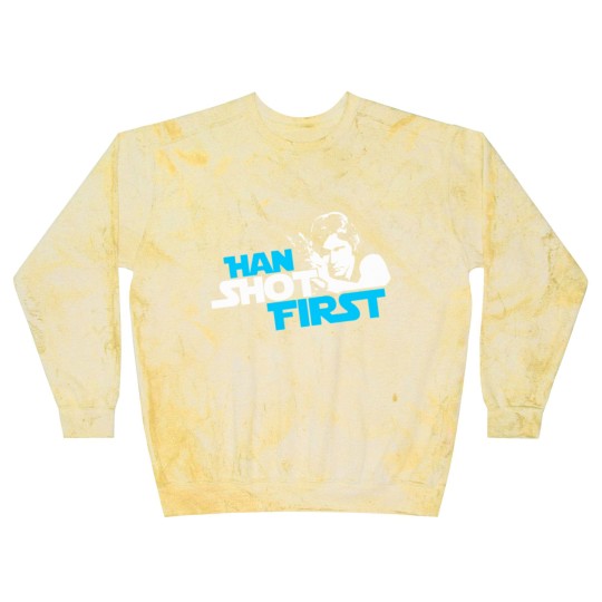 Discover Han Shot First Blast Sweatshirts