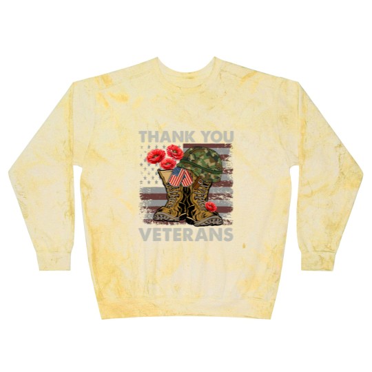 Discover Thank You Veterans Blast Sweatshirts