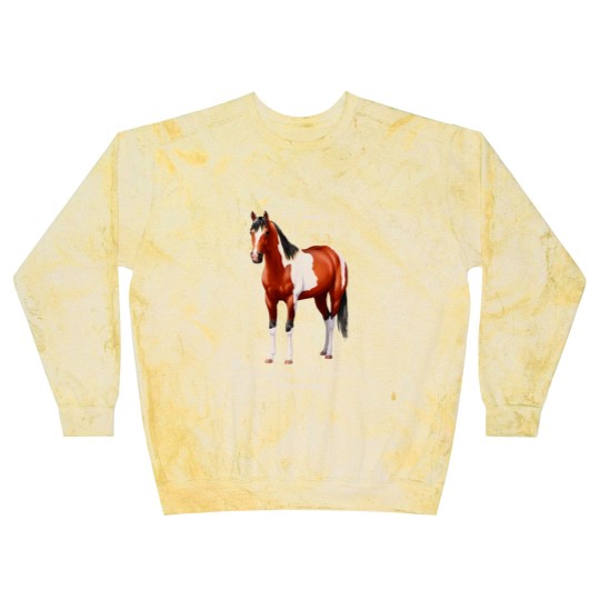 Discover Date A Cowgirl Bay Paint Horse - Horses - Blast Sweatshirts