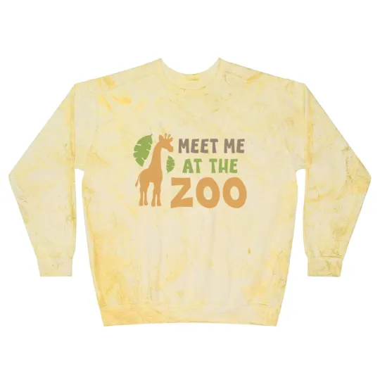 Discover Meet me at the zoo Blast Sweatshirts