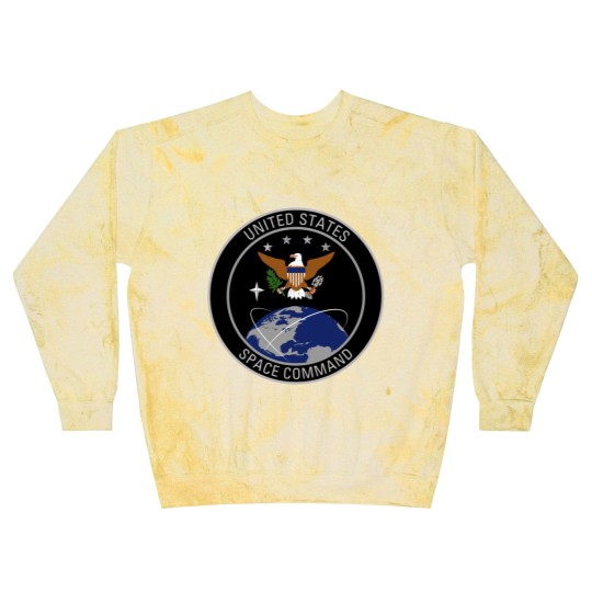 Discover United States Space Command Shield Blast Sweatshirts