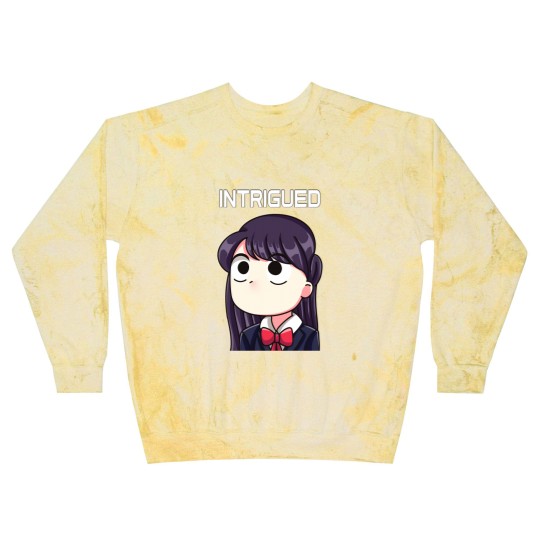 Discover Komi Can't Communicate - intrigued - Komi Cant Communicate - Blast Sweatshirts