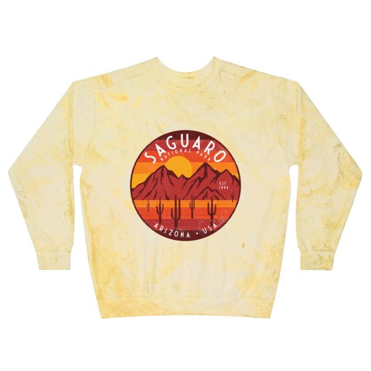 Discover Saguaro National Park - Saguaro National Park - Blast Sweatshirts