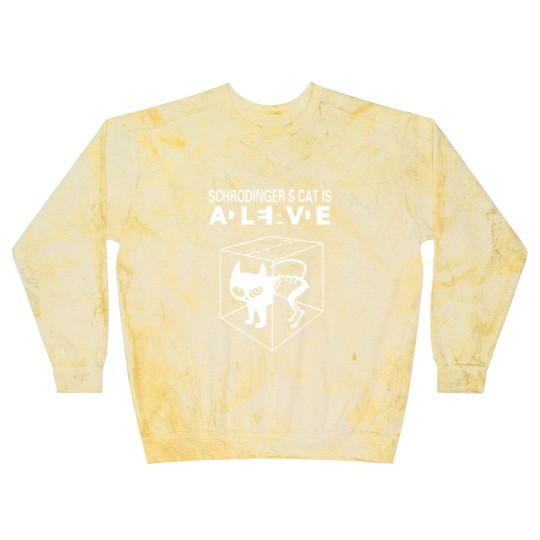Discover Cat Dead Alive Schrodinger s Blast Sweatshirts
