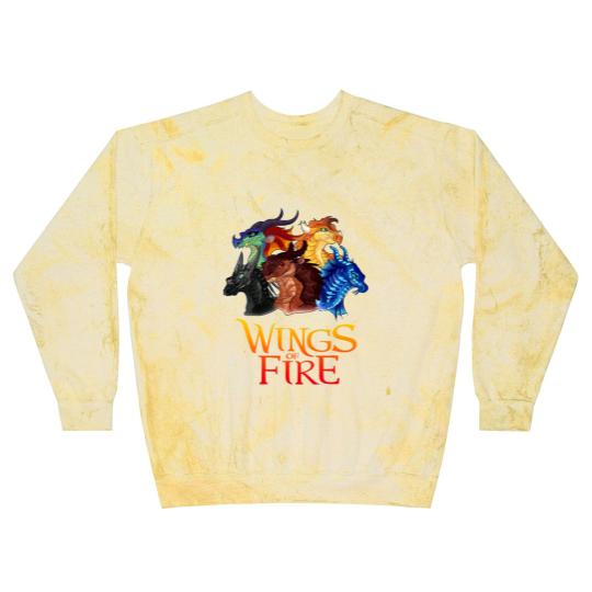 Discover Love Dragons Graphic Wings Of Fire Manga Series Blast Sweatshirts