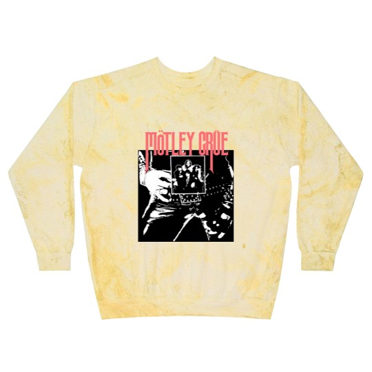 Discover Vintage 2000's Original Motley Crue Rock Band Concert Too Fast For Love Tour Black & Red Blast Sweatshirts
