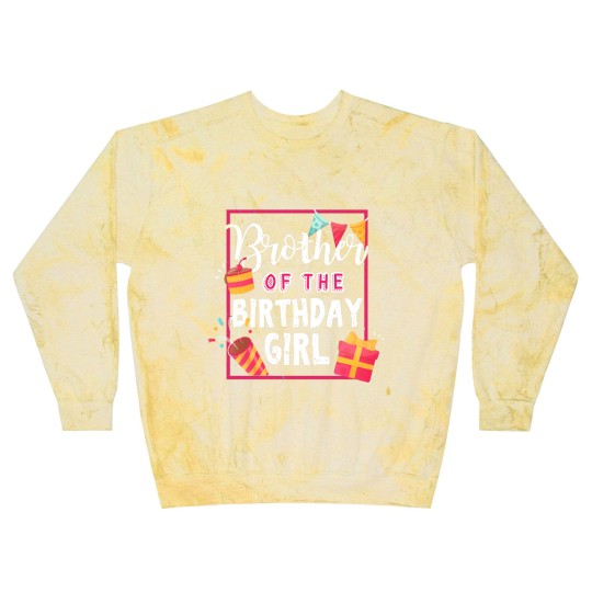 Discover Brother Of The Birthday Girl - Gift Birthday Girl Brother Gift For Sister From Brother - Birthday Girl Brother - Blast Sweatshirts