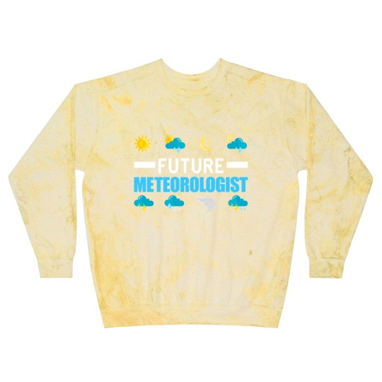 Discover Future Meteorologist Children Weather Forecaster Blast Sweatshirts