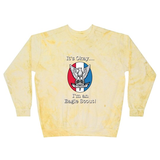 Discover It's Okay, I'm an Eagle Scout Blast Sweatshirts Blast Sweatshirts