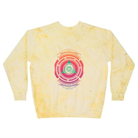 Discover Techno summer sunrise vibes Blast Sweatshirts