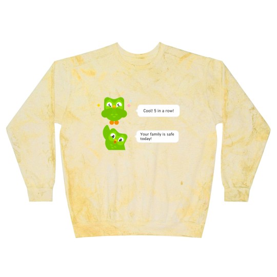 Discover Evil Duo Meme - Duolingo - Blast Sweatshirts
