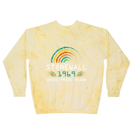 Discover Stonewall 1969 Rainbow Gay CSD 50 Years Pride Riot Blast Sweatshirts