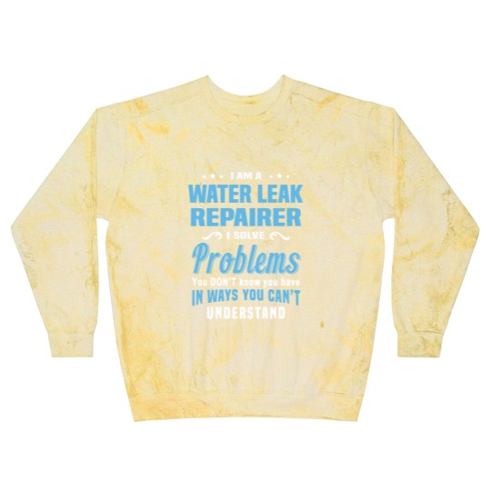 Discover Water Leak Repairer Blast Sweatshirts