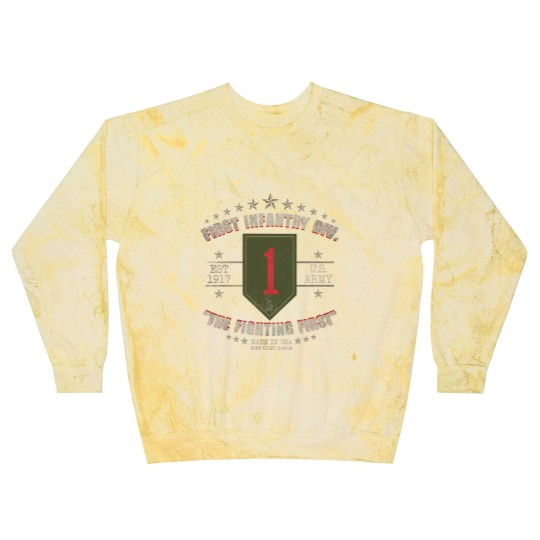 Discover 1st Infantry Division Blast Sweatshirts