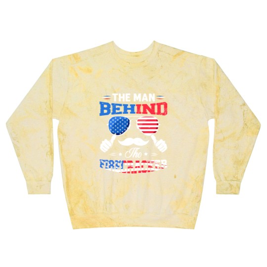 Discover The Man Behind The Firecracker 4th Of July American Flag - Behind The Firecracker 4th Of July - Blast Sweatshirts
