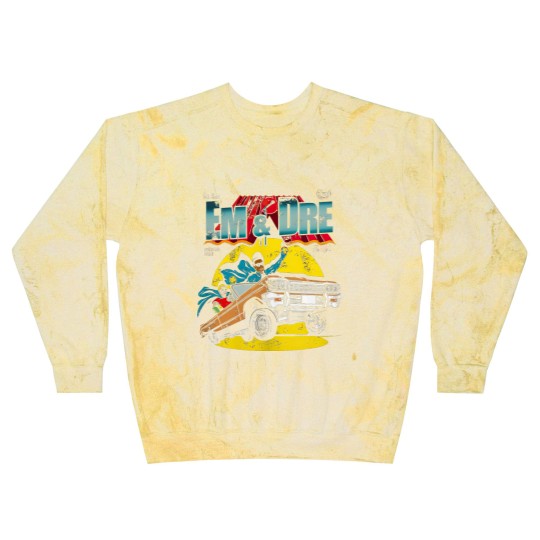 Discover Eminem and Dr Dre Unisex Retro Blast Sweatshirts