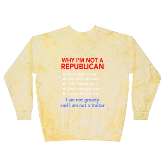 Discover Not Republican Blast Sweatshirts