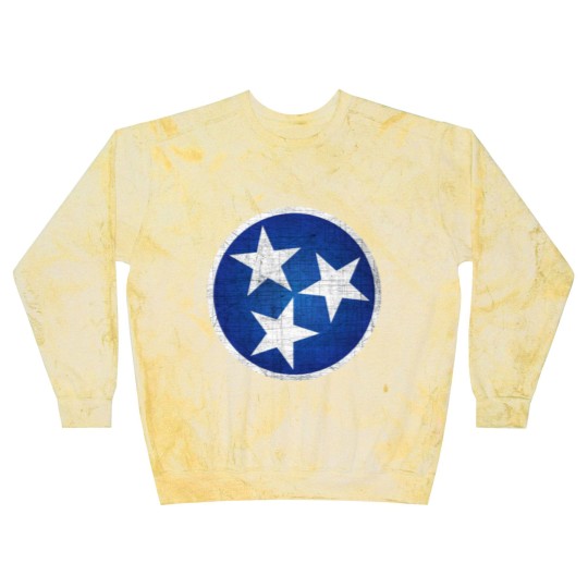 Discover Tennesse State Flag Blast Sweatshirts