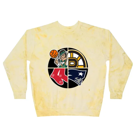 Discover Boston Sports Quad Cap Blast Sweatshirts