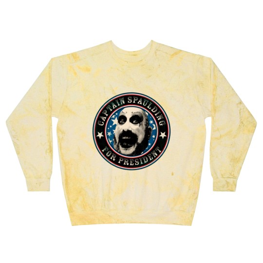 Discover Captain Spaulding For President Blast Sweatshirts Blast Sweatshirts