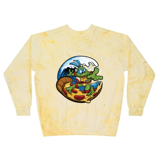 Discover ninja turtles surfing pizza Blast Sweatshirts