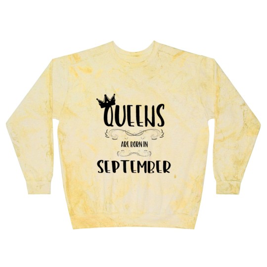 Discover September birthday women ladies queen Blast Sweatshirts