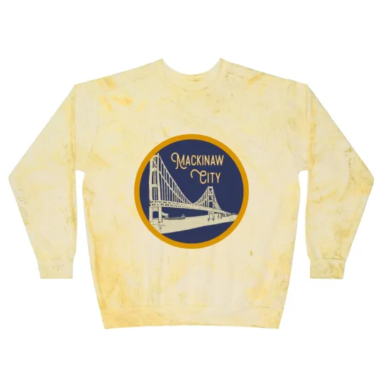 Discover Mackinaw City Decal - Mackinaw City - Blast Sweatshirts