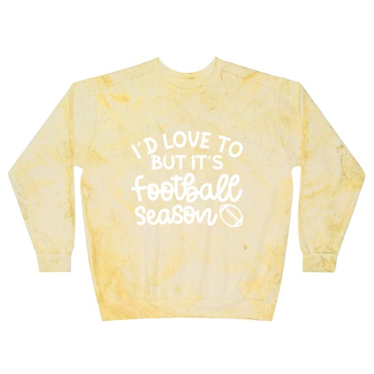 Discover I’d Love To But It’s Football Season Football Mom Funny - Football Fan Gift Idea - Blast Sweatshirts