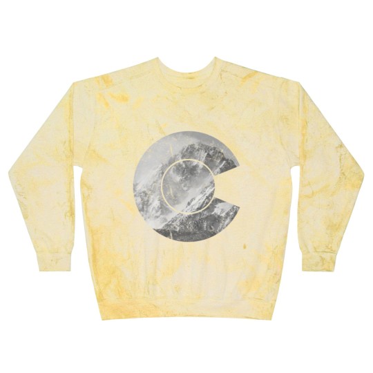 Discover Colorado State Flag Logo Rocky Mountain Blast Sweatshirts