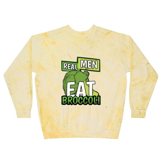 Discover Real Men Eat Broccoli - Men - Blast Sweatshirts