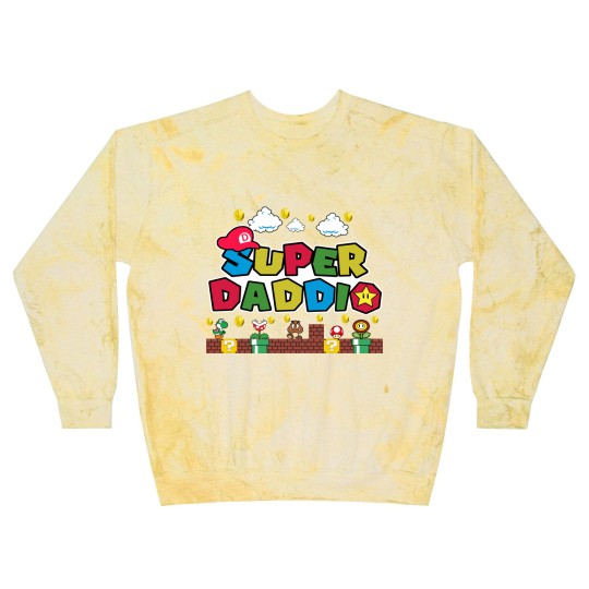 Discover Super Daddio Blast Sweatshirts - Funny Dad Blast Sweatshirts, Father's Day Blast Sweatshirts