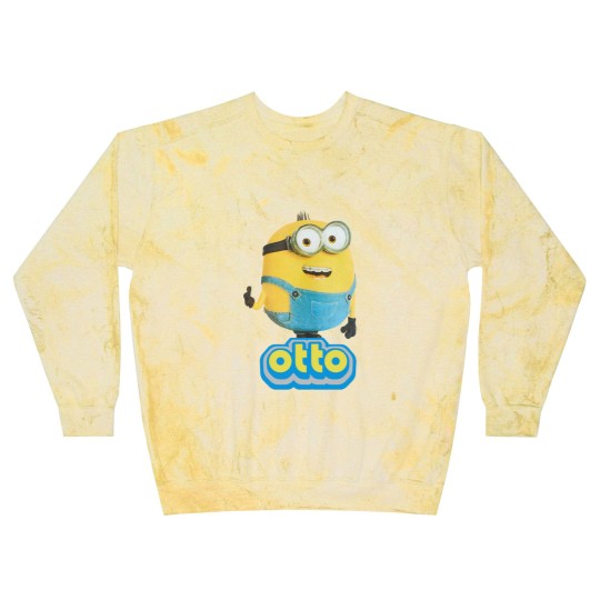 Discover Otto Blast Sweatshirts, Minion Despicable Me Blast Sweatshirts, Minions Road The Rise Of Gru Blast Sweatshirts