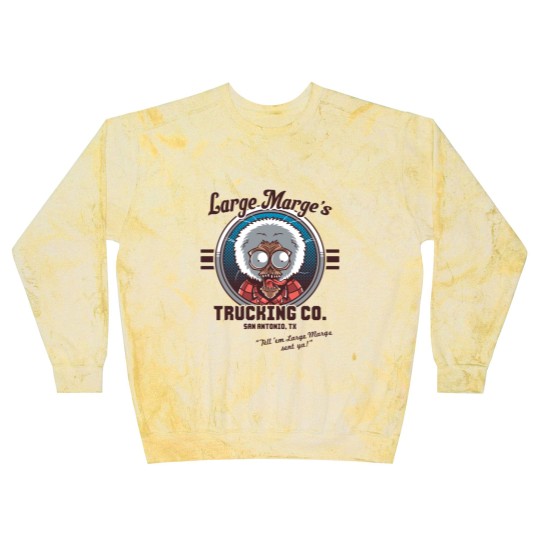 Discover Large Marge's Trucking Co. - Pee Wee Herman - Blast Sweatshirts