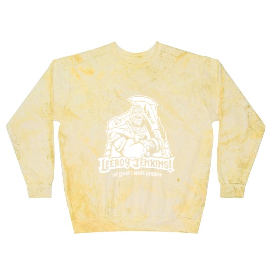 Discover Leeroy Jenkins! White - Warcraft - Blast Sweatshirts
