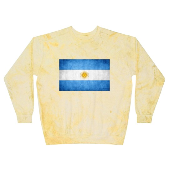 Discover Flag of Argentina Blast Sweatshirts