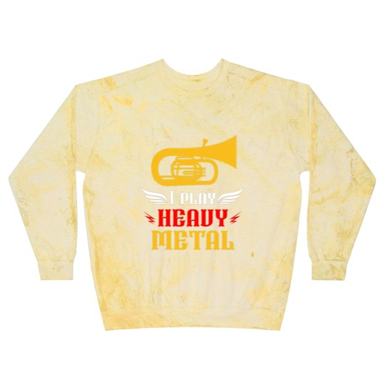 Discover I Play Heavy Metal Tuba Player Wind Instruments Blast Sweatshirts
