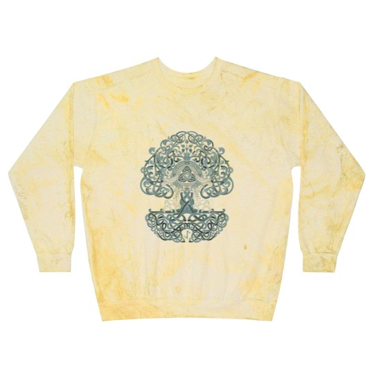 Discover Tree of Life Yggdrasil Norse Pagan Mythology Blast Sweatshirts