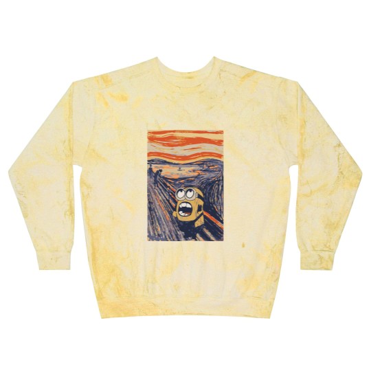 Discover the screaming minion edvard munch - Minions Parody - Blast Sweatshirts